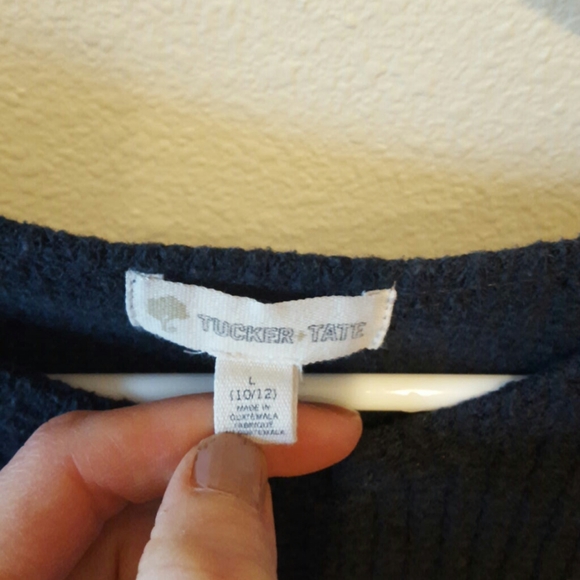 Tucker + Tate Navy Long Sleeve Shirt - Picture 3 of 4